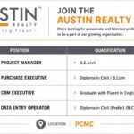 Austin Realty Recruitment 2026: Project Manager, Purchase Executive, CRM Executive and Data Entry Operator Vacancies