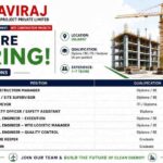Raviraj Infraproject Recruitment 2026: Construction Manager, Civil Engineer, Surveyor and Safety Officer Vacancies for Wind & Solar Projects