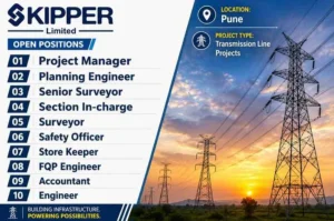 Skipper Limited Hiring 2026 | Transmission Line Project Jobs in Pune