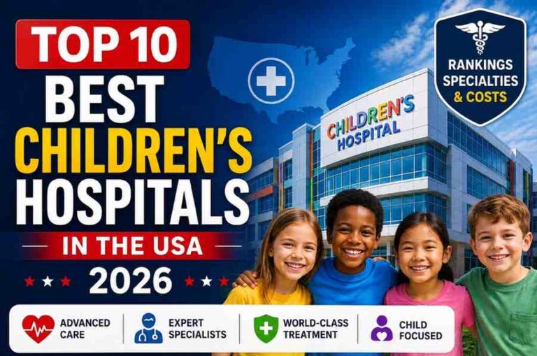 Top 10 Best Children’s Hospitals in the USA 2026 Rankings, Specialties & Costs