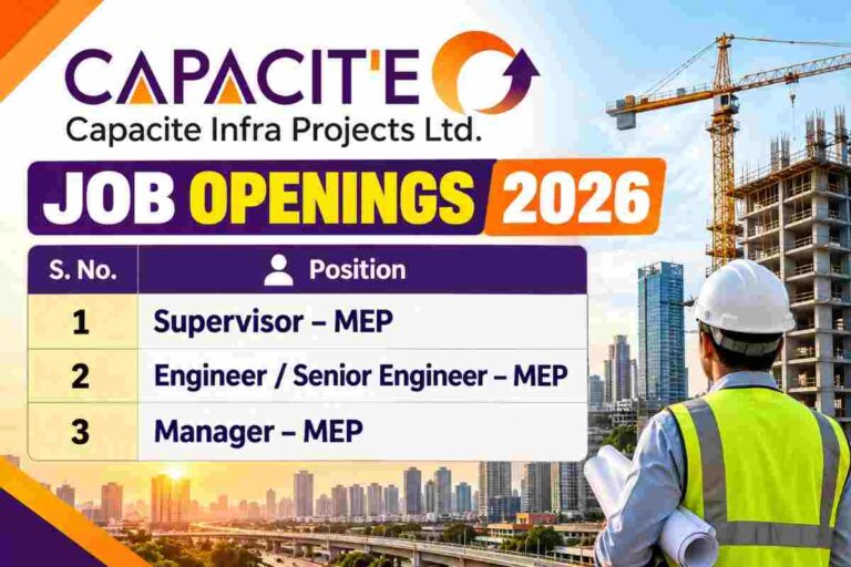 Capacite Infra Jobs 2026 50kb