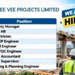 Dee Vee Projects Recruitment 2026 – Civil, Safety, HR, MEP & Billing Jobs in Bilaspur