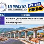 LN Malviya Infra Projects Recruitment 2026 – Quality & Survey Engineer Jobs in Jharkhand