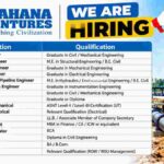 Mahana Ventures Recruitment 2026 – Pipeline, Water Supply, Irrigation & Infrastructure Jobs