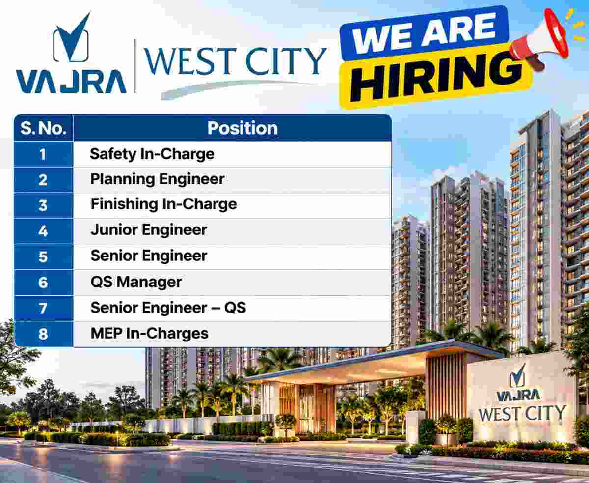 Vajra West City Hiring Poster 50kb 1